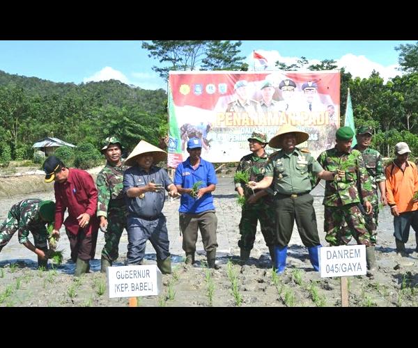 Danrem: Ketahanan Pangan Aspek Strategis