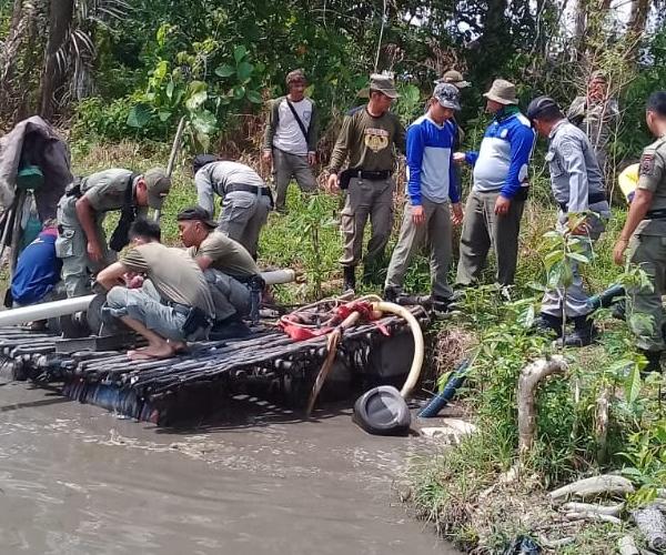 Ganggu Aktivitas Ibadah, TI Ilegal Kolong Silok Ditertibkan